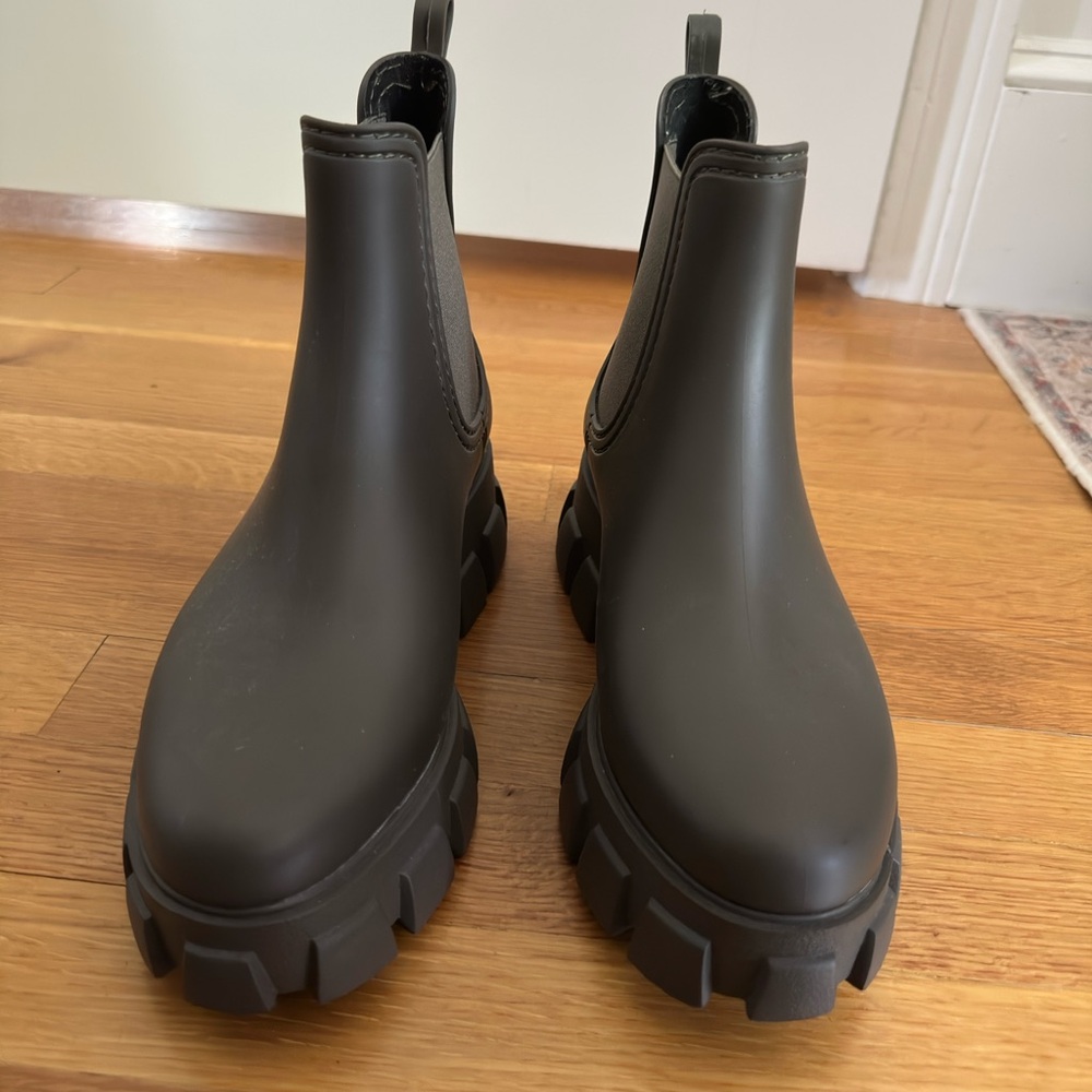 Jeffrey Campbell Chunky Chelsea Rain Boots